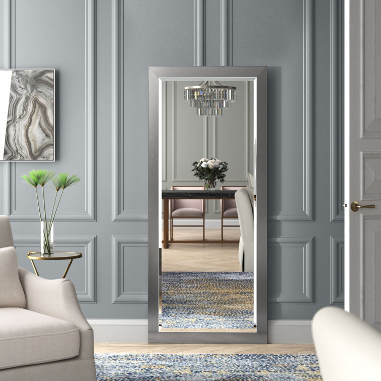 Willa Arlo Interiors Modern and Contemporary Beveled Full Length Mirror